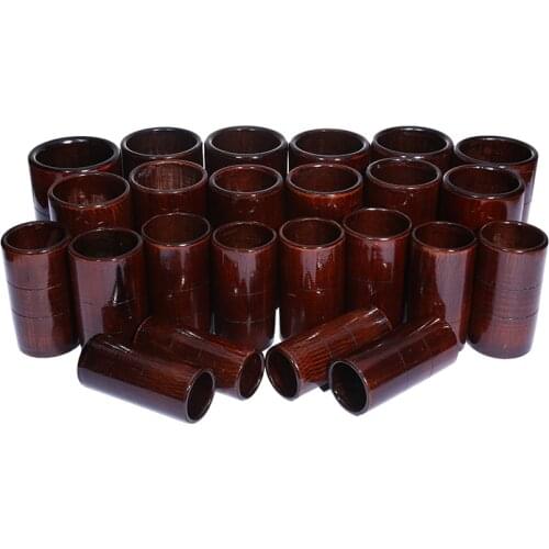 Traditional Chinese Medicine carbonized Bamboo pot cans plantar Cupping Jar fire cup for back arms foot sole neck spine