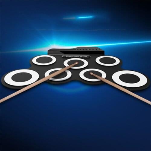 Drums, Adult Introduction To Hand-rolled Portable Electronic Drums, Children Learning Musical Instruments Puzzle