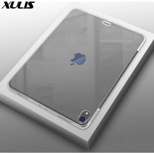 Ipad Pro 12.9 Case Transparent TPU Silicone Soft Back Cover For Apple ipad Pro 12.9 2018 Case Compatible With Smart Keyboard