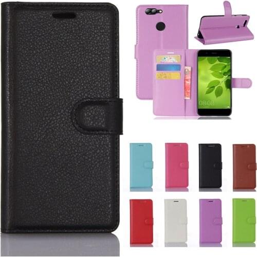 For Huawei Nova 2 Smart Phone Case PIC-LX9 Case 5.0 " PU Leather Phone Case For Huawei Nova 2 Case Nova2 Back Cover Coque fundas