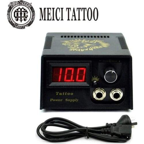 High Stability Pro Digital LCD Tattoo Power Supply for All Tattoo Gun Machine motor pen work