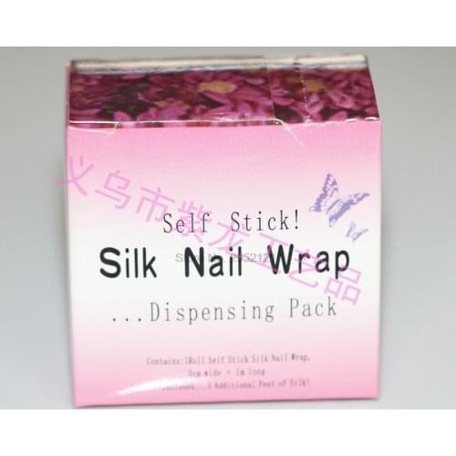 By DHL 500pcs Nail Fiberglass & Silk Nail Wrap Nail Polish Gel Extension Guide Form False Nails Tool