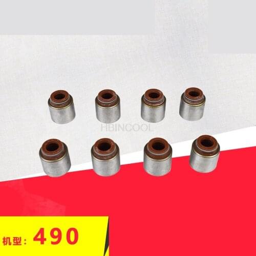 FORklift valve oil seal engine intake and exhaust valve seal Xinchai 490BPG with FORklift High-quality accessories