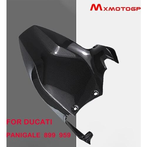 For Ducati Panigale 899 959 Motorcycle Carbon Fiber Fairing Kit Gloss 100% Twill Weave Protector 2014 2015 2016 2017