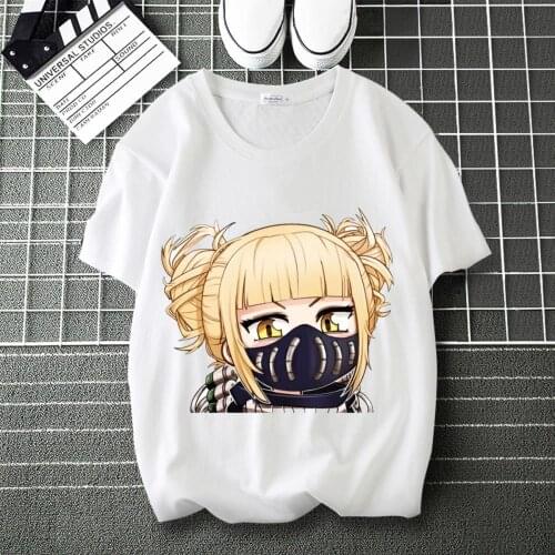 My Hero Academia Asui Tsuyu Design Print summer T-Shirt Round Collar Short Sleeve Modal Unisex Tshirt