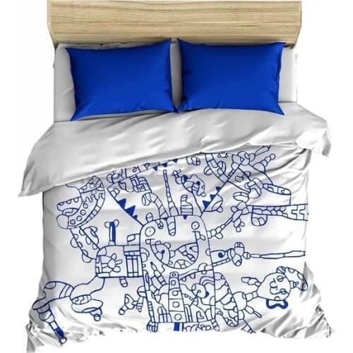 Scrub 100 Cotton Double Bed Duvet Cover Set Seed 6 436318286