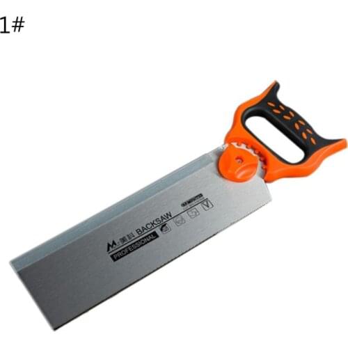 12/14" Adjustable Wood Miter Box Saw Cutting Grip Back Saw 0/22.5/45/90 Degrees Oblique Strip Woodworking Tool