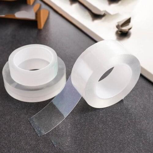 1 Pcs Transparent Bathroom Kitchen Shower Proof Silicone Stickers Sink Cleanable Sealing Self Adhesive Tape Plaster Waterproof