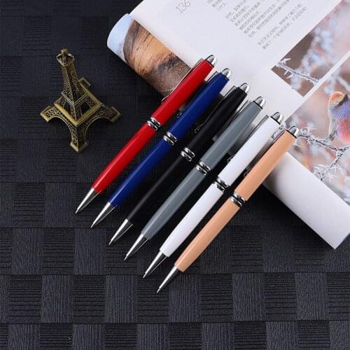 High quality ball point pens Business office school Supplies Stationery Metal Design Signature