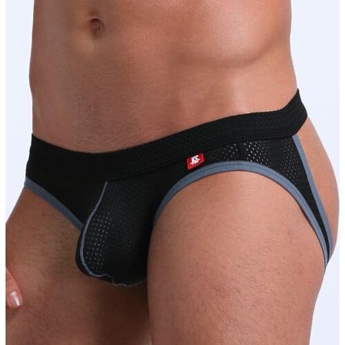 Mesh Men Sexy Jockstrap Gay Underwear jock strap jockstraps cuecas gay tangas hombre Sexy G String Cueca Gay Penis underwear