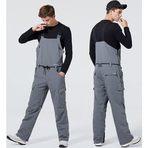 Snowboarding men and women professional snowboard pants warm windproof waterproof breathable street winter snow Sling pants