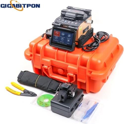 KL-280E 100% original Geelong brand optical fiber fusion splicer, low splicing, 9 seconds typical fast splicing splicer