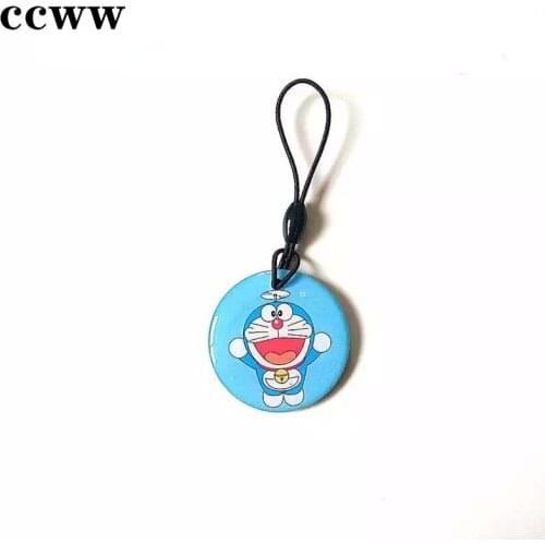 125KHz ID EM4305 T5577 Rewritable Writable Waterproof Key Tag RFID Proximity Badge Token Keychain For Access Control Card 1Pcs