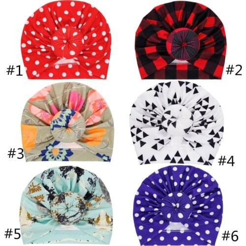 20pcs/ lot , 18*16cm Nylon Fashion dot floral children cap hair accessories Hot sale Cute accreeories