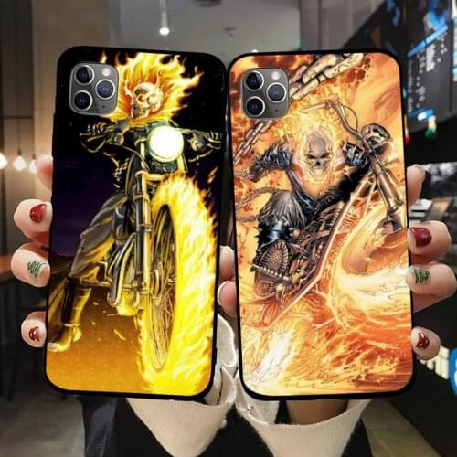 Ghost rider Phone Case for iPhone 11 12 pro MINI XS MAX 8 7 6 6S Plus X 5S SE 2020 XR