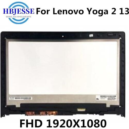 For Lenovo Yoga2 13 LCD Touch Digitizer Screen Assembly B133HAN02.0 LP133WF2 SPA1 For Lenovo Yoga 2 13 LCD Assembly 1920X1080