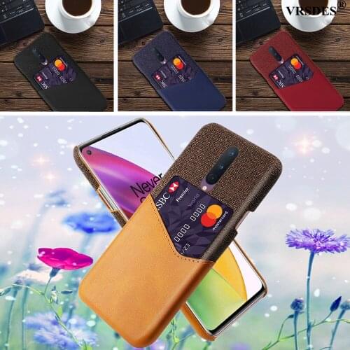 For OnePlus 8 7T Pro 6T 6 1+8 1+7 Cover Card Slots Case PU Leather Business Case For OnePlus 8 7T 7 6T 6 1+8 Pro 1+7T 1+6 Funda