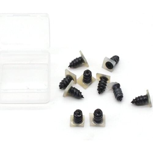 10pcs Vacuum Tyre Repair Nail Tubeless Self-Repairing Rubber Nails for Motorcycle Car Drill Puncture Glue Free Tire Film Nail