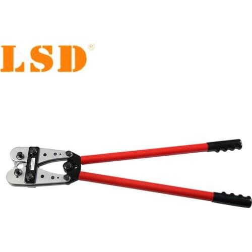 LX-150B Copper tube terminal crimping hand tools for non-insulated cable links 25~150mm2 crimper pliers