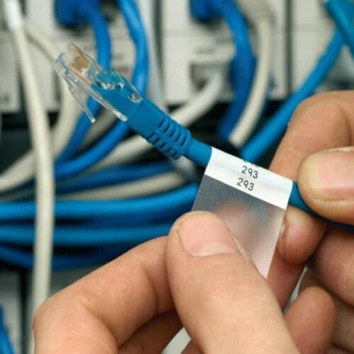 M21-750-488 Printer Ribbon Label Tape For BMP21-PLUS Black on White Compatible LABPAL Label