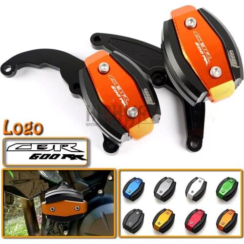 Motorcycle CNC Falling Protection Frame Slider Fairing Guard Crash Pad Protector Fit HONDA CBR600RR F5 CBR 600 RR 2007-2008