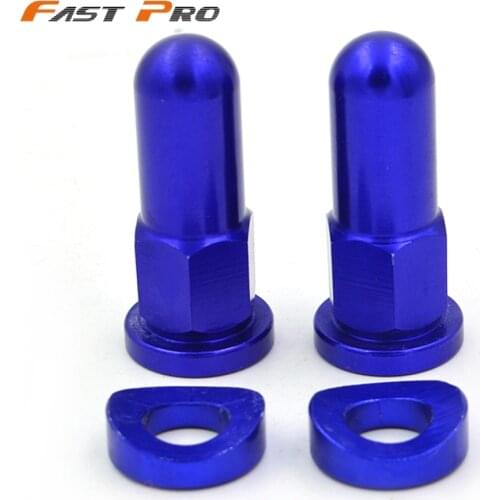 Motorcycle MX Rim Lock Covers Nuts Washers Security Bolts For YAMAHA YZ125 YZ250 YZ250F YZ450F WR250F WR450F YZ85 Dirt Bike