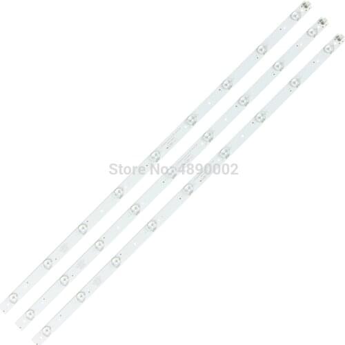 New LED backlight bar Material: Aluminum The price for 2 PCS 6LED(6V) 560mm As seen in the pictures, Products are be tested