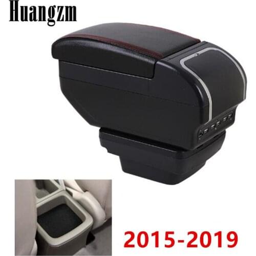 New product 9USB+Lift+Slidecentral Store armrest box content box with cup holder ashtray For Chevrolet Cruze