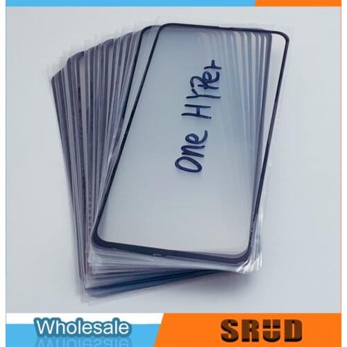 10Pcs New Model Laminated OCA Front Outer Glass For Motorola One Hyper LCD Touch Screen Outer Glass Lens Repaire