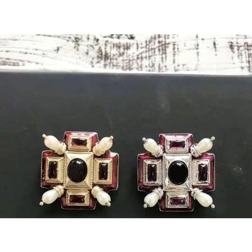 Hot Brand Fashion Jewelry Vintage Camellia Flower Style Brooch Sweater Brooche Flower Pearl Fashon Camellia Brooches