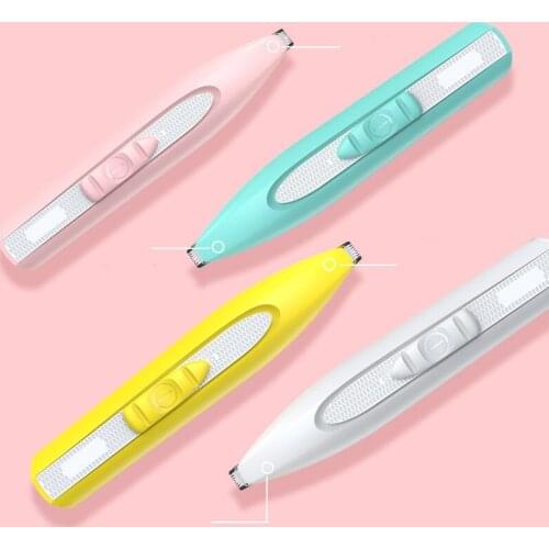 Portable Electric Dog Hair Trimmer Mini Pet Foot Hair Cutter Rechargeable Professional Foot Hair Shaving Pet Grooming Supplies