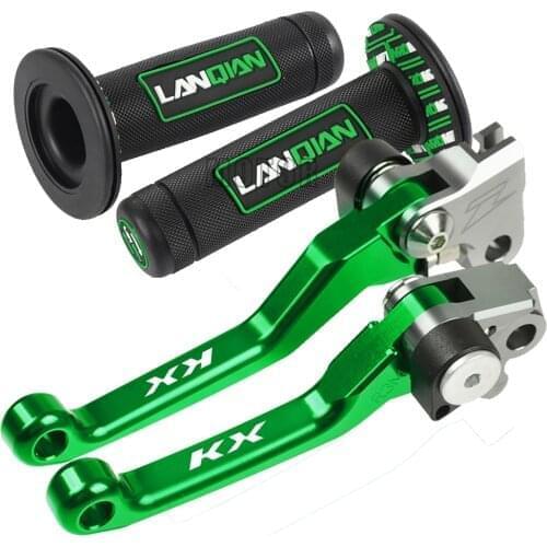 CNC Motorcycle For Kawasaki KX65 KX80 KX85 KX80 KX125 KX250 KX250F KX450F Brake Clutch Levers Dirt Bike Pivot Lever Handle Lever