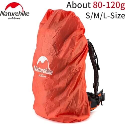 Naturehike Climbing Bag Cover Sport Backpack Rain Cover Foldable Hiking Waterproof Mud Dust Covers Cycling Hiking Camping 30-75L