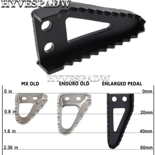 Rear Brake Pedal Step Tip Plate For SX SXF EXC EXCF XCW XCFW XC XCF For Husqvarna 125 150 250 350 450 2017-2021 2020