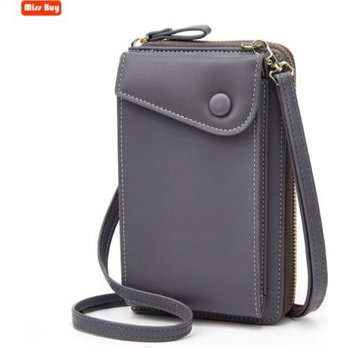 2021 PU Leather Women Handbags Large Capacity Womens Crossbody Bag Lady Phone Wallet Female Card Holders Portable Shoulder Bags
