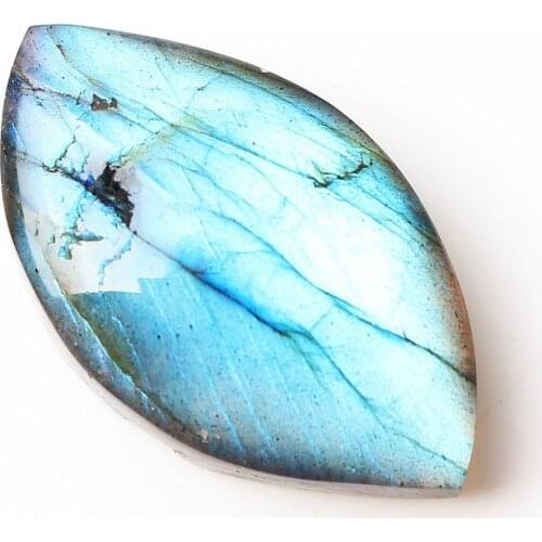 1PC Labradorite Gemstone Freeform Pendant Jewelry Cabochon Gift Reiki Crystal Healing
