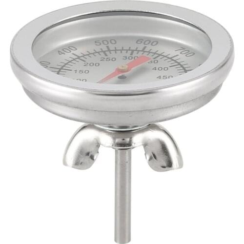 50-500C Stainless Steel BBQ Barbecue Smoker Grill Thermometer Temperature Gauge