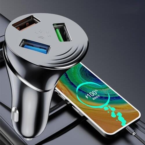 Car Charging Adapter 12V-24V Mobile Phone Charging Tool Quick Charge in Car for Long-distance Driving