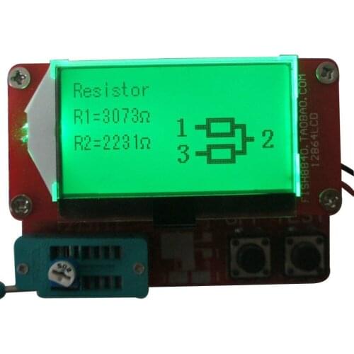 Digital ESR Meter M328 Transistor Tester Diode Triode Capacitance MOS/PNP/NPN