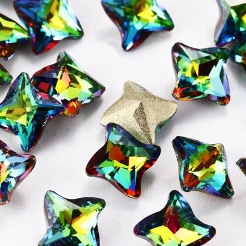 6mm Darts Fancy Stone Jewelry Pointback DIY Nail Decoration Rhinestone Glass stones Strass Stones rhinestones for fabric Appli
