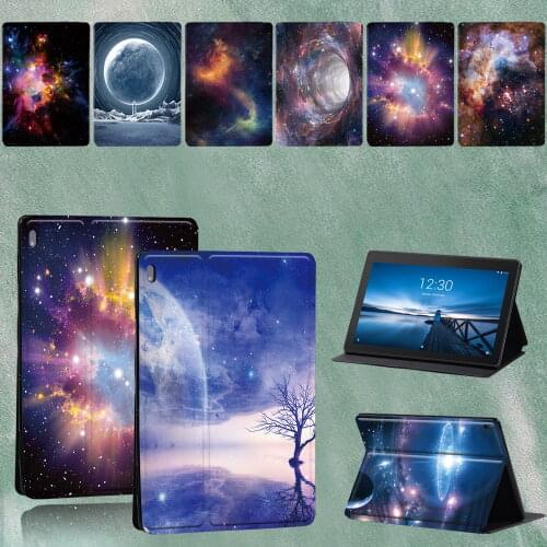 For Lenovo Tab M10 FHD Plus/Tab E10 TB-X104F TB-X104L/M10 TB-X605F TB-X505F Lightweight Folding High Quality Tablet Cover+Stylus