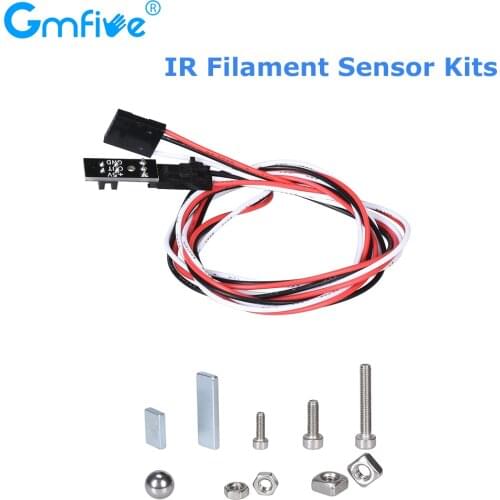 GmFive IR Filament Sensor Kits Mk2.5/Mk3 To Mk2.5s/Mk3s Detect Stuck Filament Sensor For Prusa i3 MK3 3D Printer Parts Upgrade