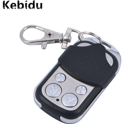 Kebidu 433 MHz 4 Channel Electric Gate Garage Door Remote Control Wireless RF Remote Control ABCD Key Fob Controller Newest