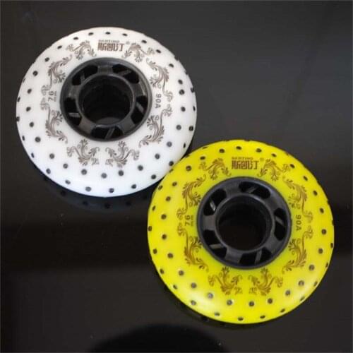 52 104 208 Firestones Skating wheel 80mm 76mm 72mm white yellow inline roller skates wheels
