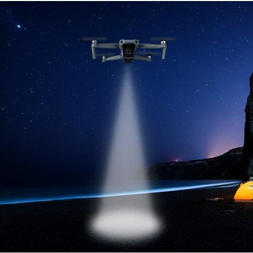 Mavic Air 2 Night Flight Bottom Light Condenser Spotlight Cover Lamp Light Focus Hood for DJI Mavic Air 2 Dron accessories