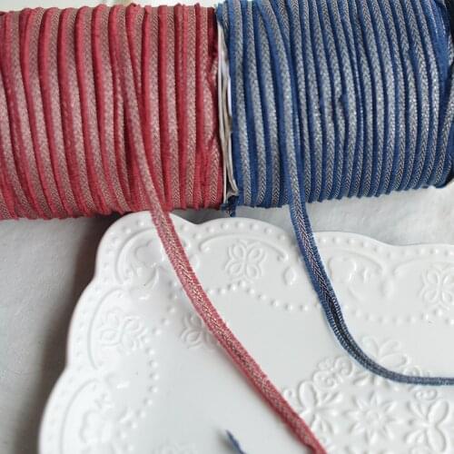 2019 hot sale Bilateral tassel wire ribbon lace Lace accessories Manual material H051