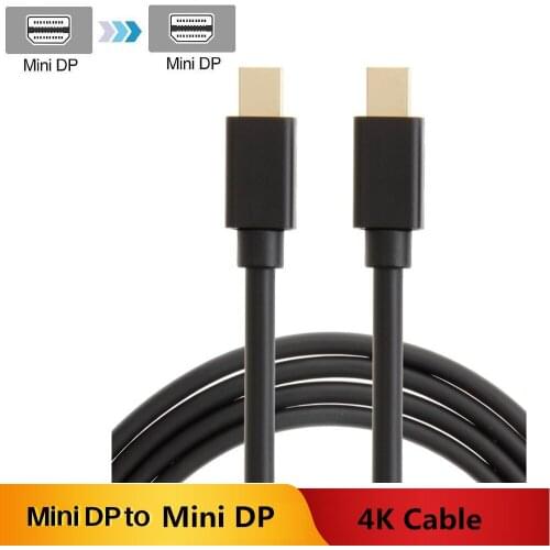 Mini Displayport Display port Cable Male to Male DP to DP 4K 1080P adapter converter Video&Audio Cable for apple iMac HDTV