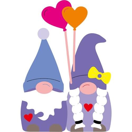 MISS VINTAGE Metal Cutting Dies Heart Gonme Card Scrapbooking Stencil Cut Die For DIY Card Crafts Handmade