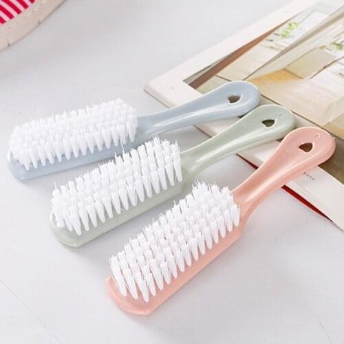 Multifunctional durable wear-resistant boots brush cleaner household strong handle cleaning shoe plastic brush laundry shoe tool