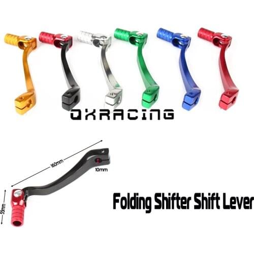 Motorcycle Aluminum Folding Shifter Shift Lever For NC250 KAYO T6 K6 BSE J5 M2 M4 TT-250R SHR kEWS k16 X7 Dirt Bike Motocross